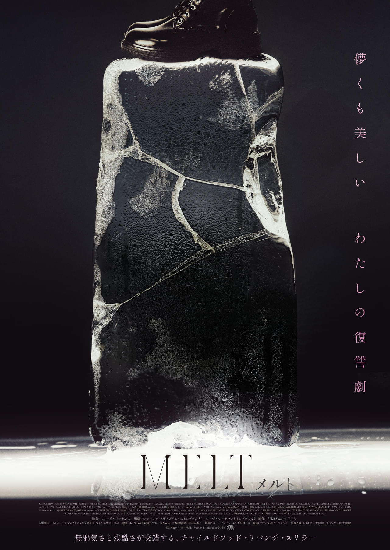 ベルギーから新たな“胸クソ映画”「MELT メルト」が上陸！ ティザーチラシと特報を披露