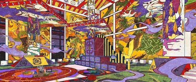 「劇場版モノノ怪 火鼠」絢爛豪華な背景美術と美術監督のコメント公開