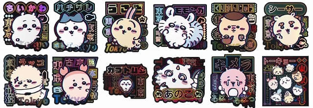 オープン記念商品：スマホに貼れるサイズのステッカー