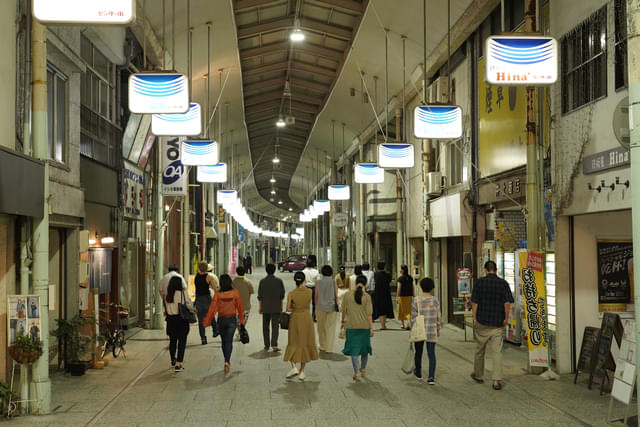 ロケ地写真(尾道本通り商店街)