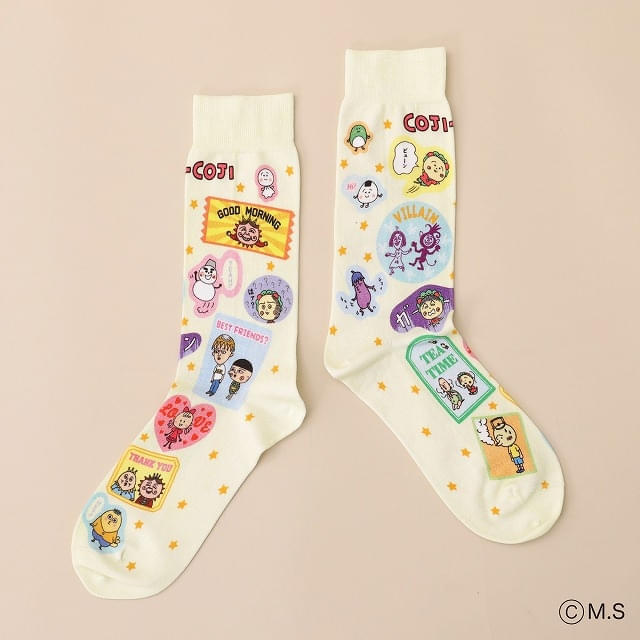 コジコジ プリントソックス