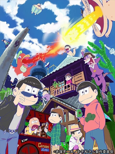 「おそ松さん」第1期キービジュアル