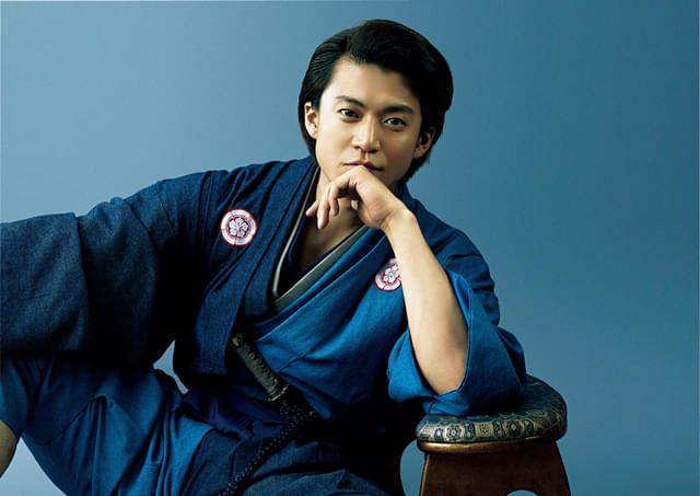 戦国時代にタイムスリップする主人公を演じた小栗旬