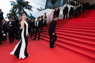 齊藤京子、カンヌ映画祭レッドカーペットに「人生で一番幸せです」 深田晃司監督「恋愛裁判」お披露目