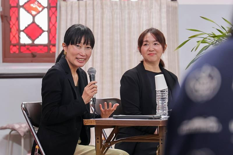 「SHOGUN 将軍」プロデューサー・宮川絵里子、長崎・佐世保を特別ロケハン 黒島天主堂でトークイベントに参加