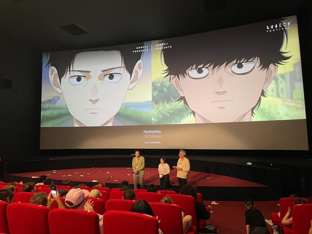 アヌシー国際アニメーション映画祭2025「ひゃくえむ。」ワールドプレミア上映の模様