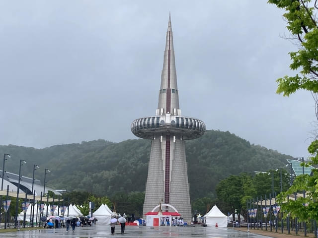 エキスポ公園にて