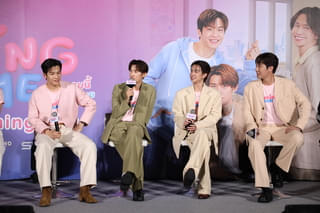 向井康二、主演タイドラマ撮影中は「何回も泣いた」 マーチ＝チュターウットは予告編に感涙【会見レポート】