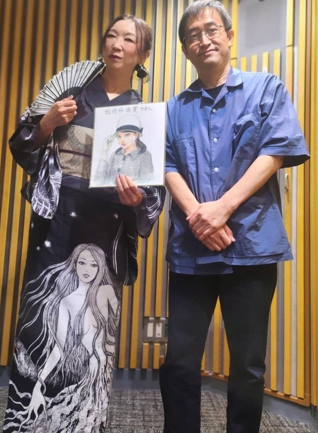 松任谷由実と伊藤潤二の初対面となったラジオ番組収録時の模様