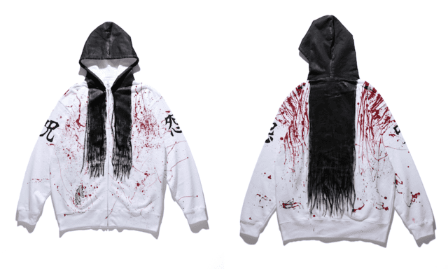 清水崇監督がデザインした25枚限定のフーディ