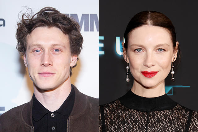 ジョージ・マッケイ（左）、カトリーナ・バルフ（右）