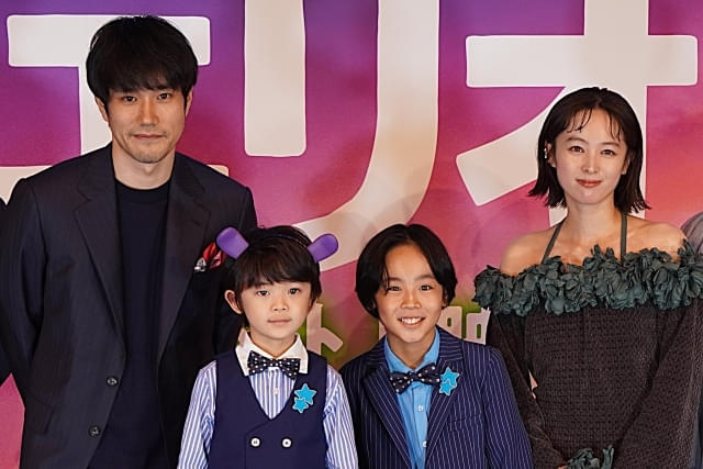 舞台挨拶を盛り上げた4人