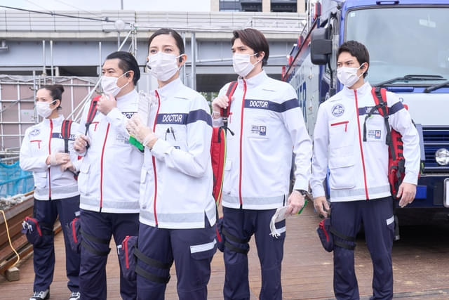 “TOKYO MER”の緊急出動シーンをとらえた新カット