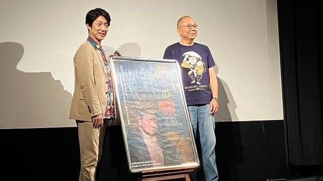 ドキュメンタリー映画「六つの顔」公開記念で犬童一心監督と野村萬斎がトーク