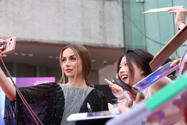 7年ぶりに来日を果たしたアナ・デ・アルマス