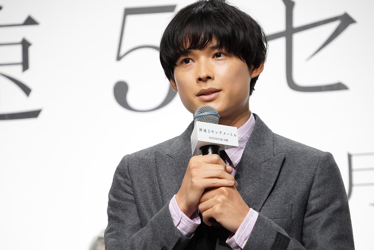 松村北斗、「秒速5センチメートル」実写化は「恐ろしかった」新海誠監督からの賛辞に感謝