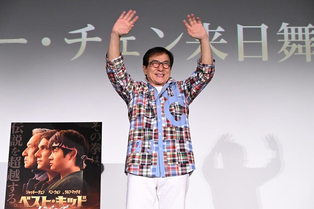 ジャッキー・チェン、2日間で11回の舞台挨拶を完走！【「ベスト・キッド レジェンズ」で来日】