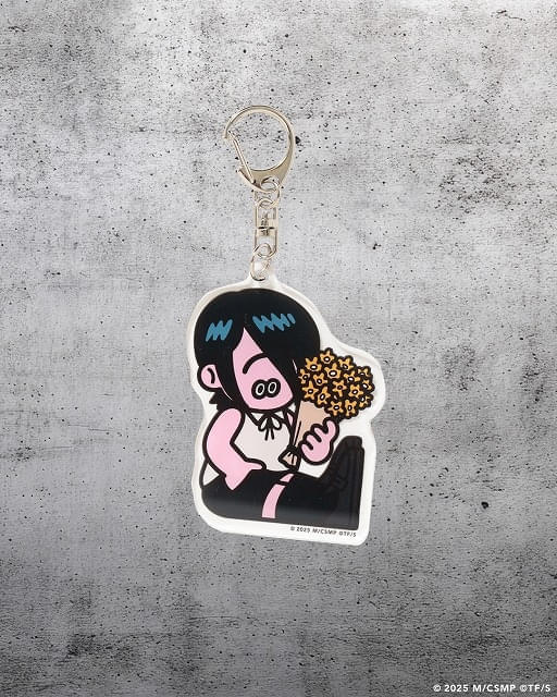 レゼ 花束 アクリルキーホルダー