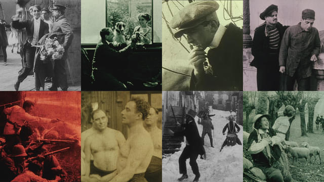 今回の2プログラム16本の上映でも、染色、彩色などの色彩を楽しめる