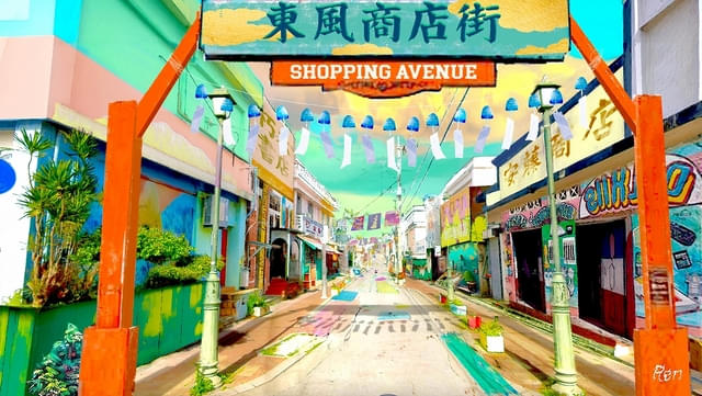 コンセプトアート（東風商店街）