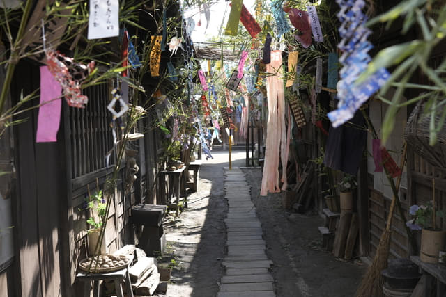 徹底的に作り込まれた「長屋セット」