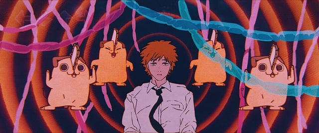 「チェンソーマン レゼ篇」米津玄師の主題歌「IRIS OUT」に乗せてデンジ、ポチタらが躍るOP映像公開