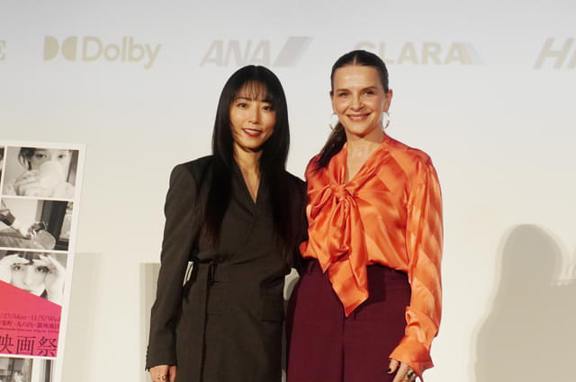 ジュリエット・ビノシュとMEGUMI