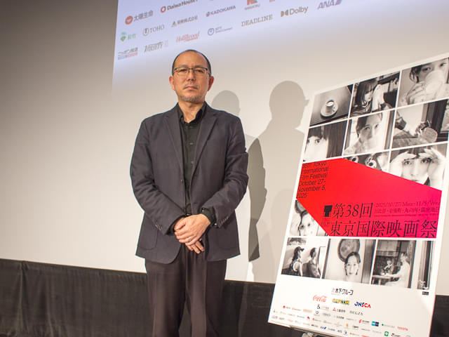 トークショーを行った藤津亮太氏