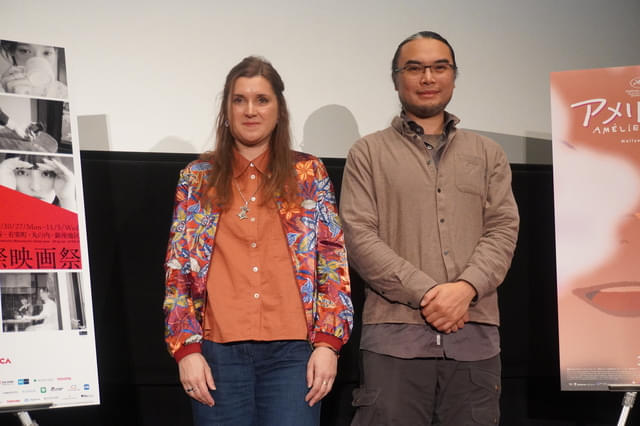 メイリス・バラード監督とリアン=チョー・ハン監督(右)