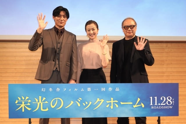 松谷鷹也 “母”鈴木京香に感謝「優しく包んでくださった」【「栄光のバックホーム」上映イベント】