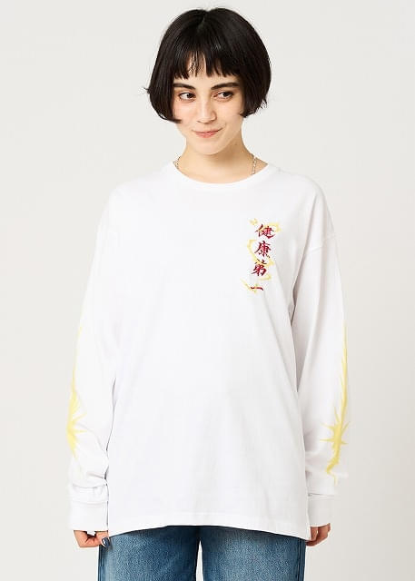 花は桜木 男は桑原／長袖Tシャツ
