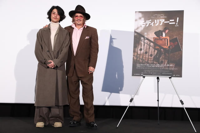 約30年ぶりとなる監督復帰作「モディリアーニ！」をお披露目
