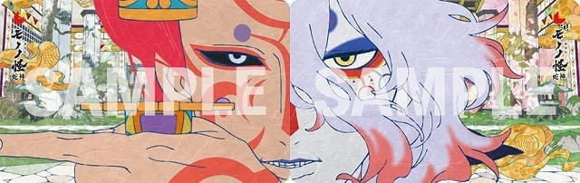 前売り券2種を横に並べると1枚につながる仕様