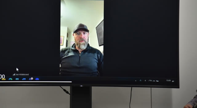 退役軍人のジョー・ヒルデグランド氏