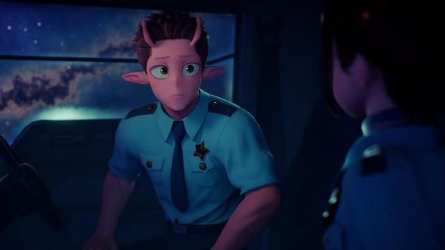 映画から登場するキャラクター、アサミ巡査(CV.：小野賢章) ｃ