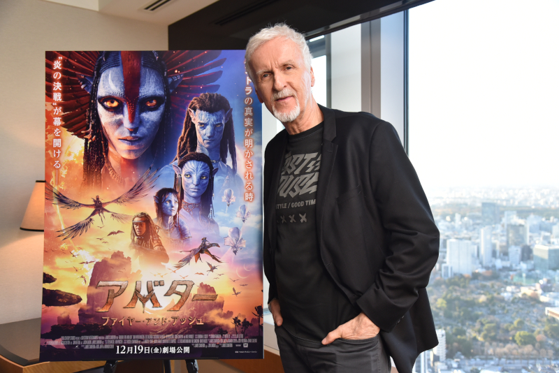 ジェームズ・キャメロン監督「アバター」最新作は「一種のセラピー」 映画が持つ力、3Dへのこだわりを語る【来日インタビュー】