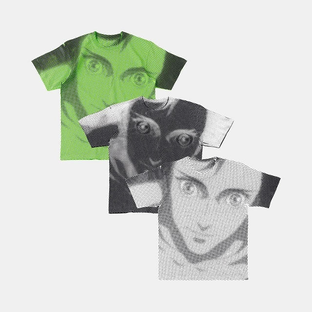 ＜th＞PIXEL OVERPRINT TEE MOTOKO