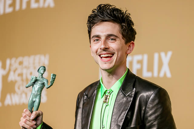 ティモシー・シャラメが受賞スピーチで恋人への感謝を語るようになったワケ