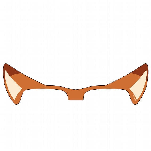 メガネ用カスタム耳型ステッカー（ニック・バージョン）