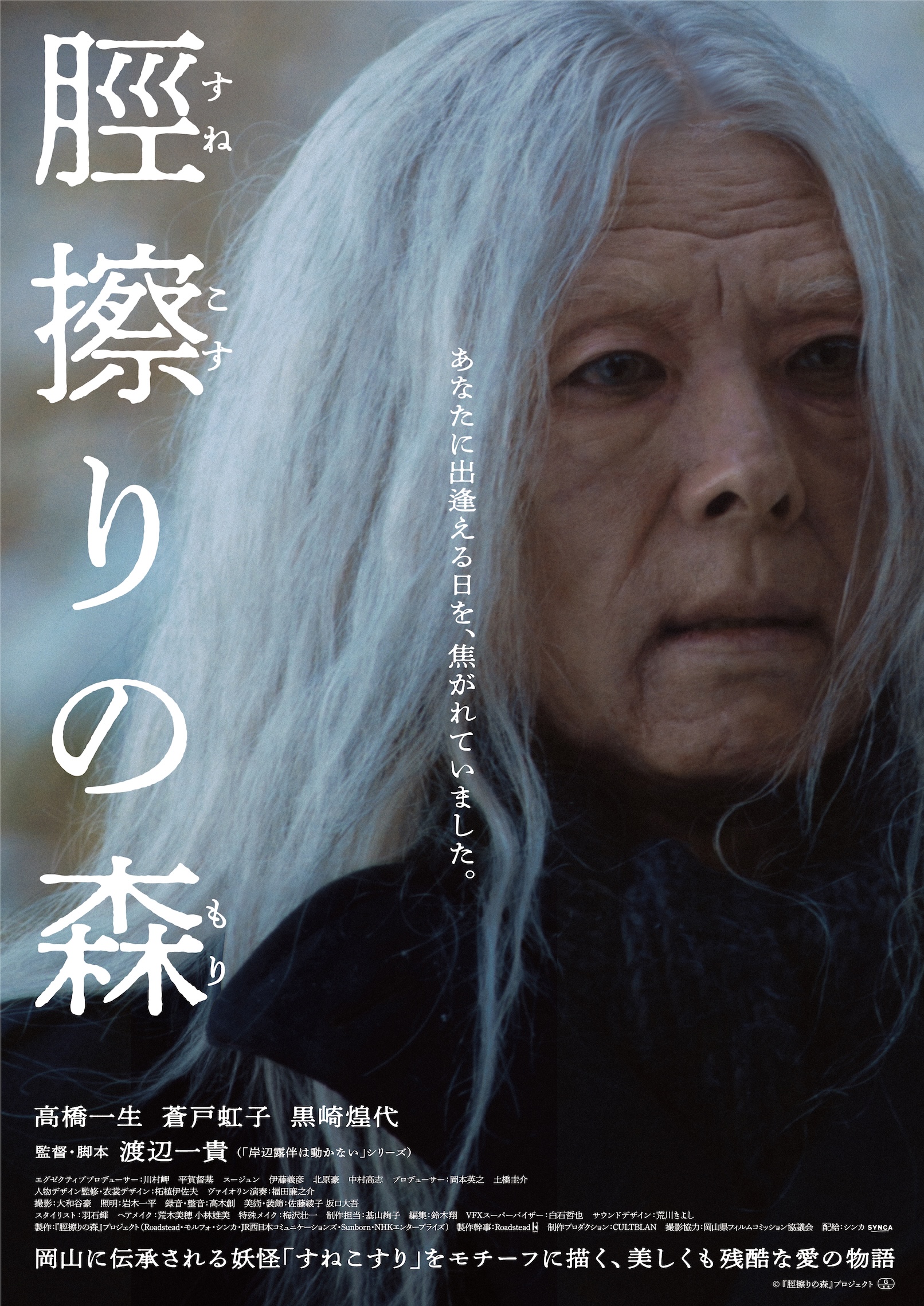 高橋一生が特殊メイクで“謎の老人”に「脛擦りの森」本ポスター＆最新 
