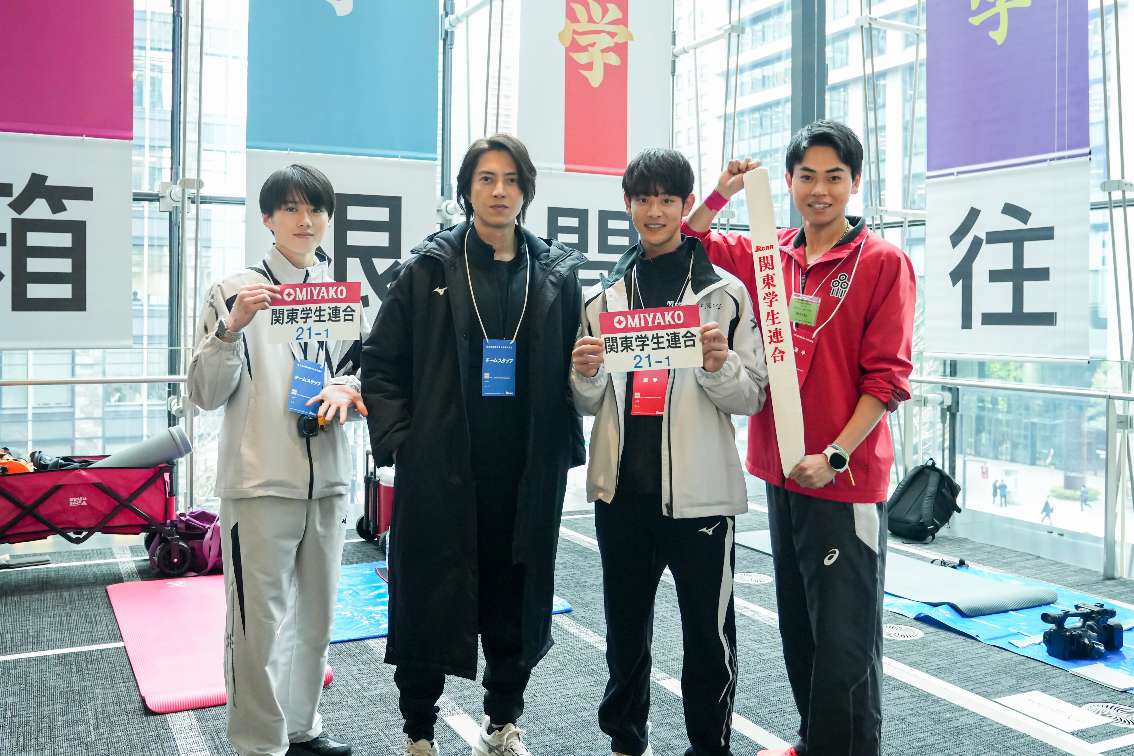 ドラマ「俺たちの箱根駅伝」陸上競技部監督役・山下智久＆学生キャストたちがクランクイン！