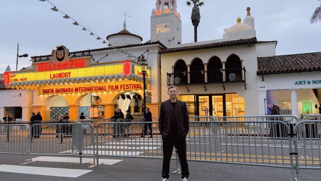 「第41回サンタバーバラ国際映画祭」正式出品の映画「#拡散」白金監督が舞台挨拶で信念など語る