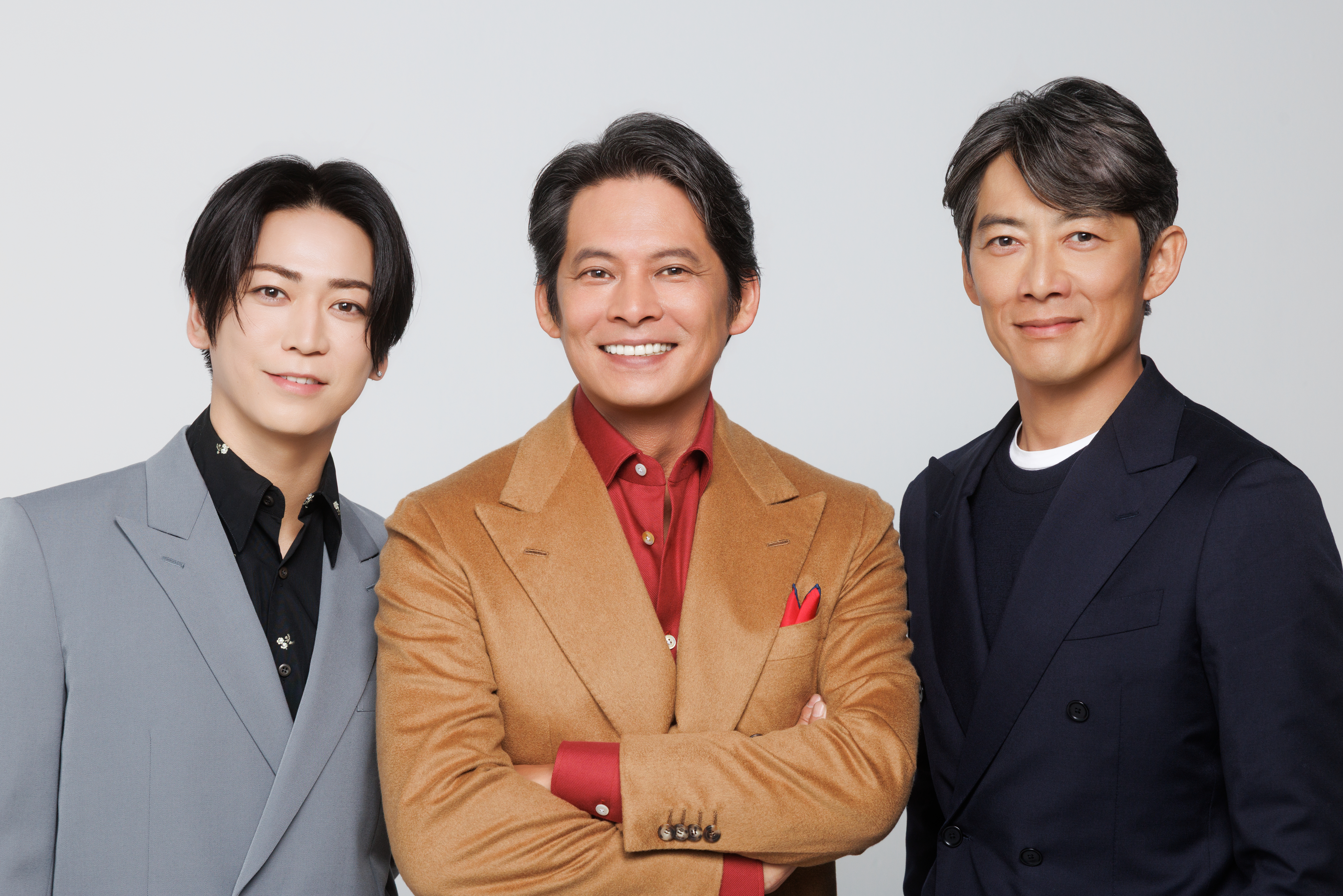 織田裕二×反町隆史×亀梨和也が明かす、全身全霊で挑んだ「北方謙三 水