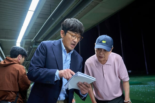 演出中のハ・ジョンウ