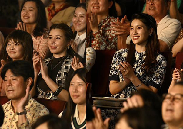 主人公たちの妻役を演じる仲里依紗と土屋太鳳