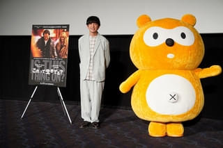 お笑いトリオ「パンサー」向井慧、映画「これって生きてる？」特別試写イベントに出席