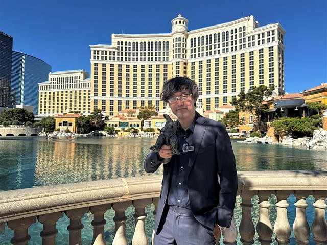 CinemaCon 2026の会場となったラスベガスのシーザーズ・パレスにて