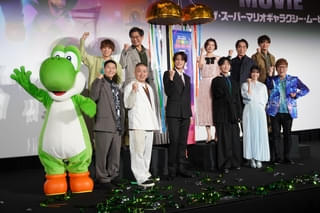 ヨッシー登場で大歓声!「ザ・スーパーマリオギャラクシー・ムービー」公開記念舞台挨拶