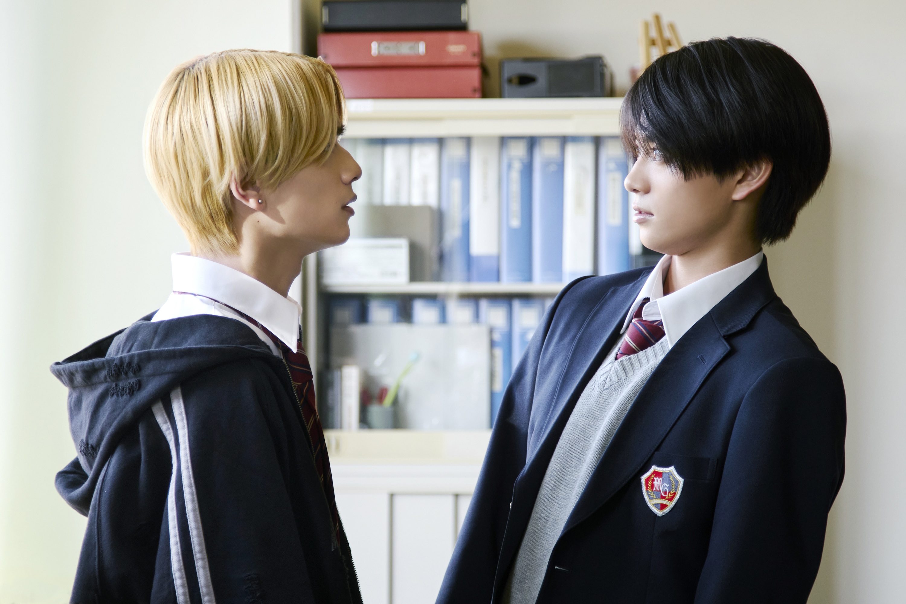 高橋恭平主演「山口くんはワルくない」新場面写真＆恋の“ライバル”石崎役、岩瀬洋志の新映像