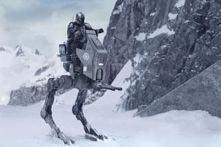 巨大戦闘ビークルの猛攻を難なく回避！「スター・ウォーズ マンダロリアン・アンド・グローグー」本編映像が初公開